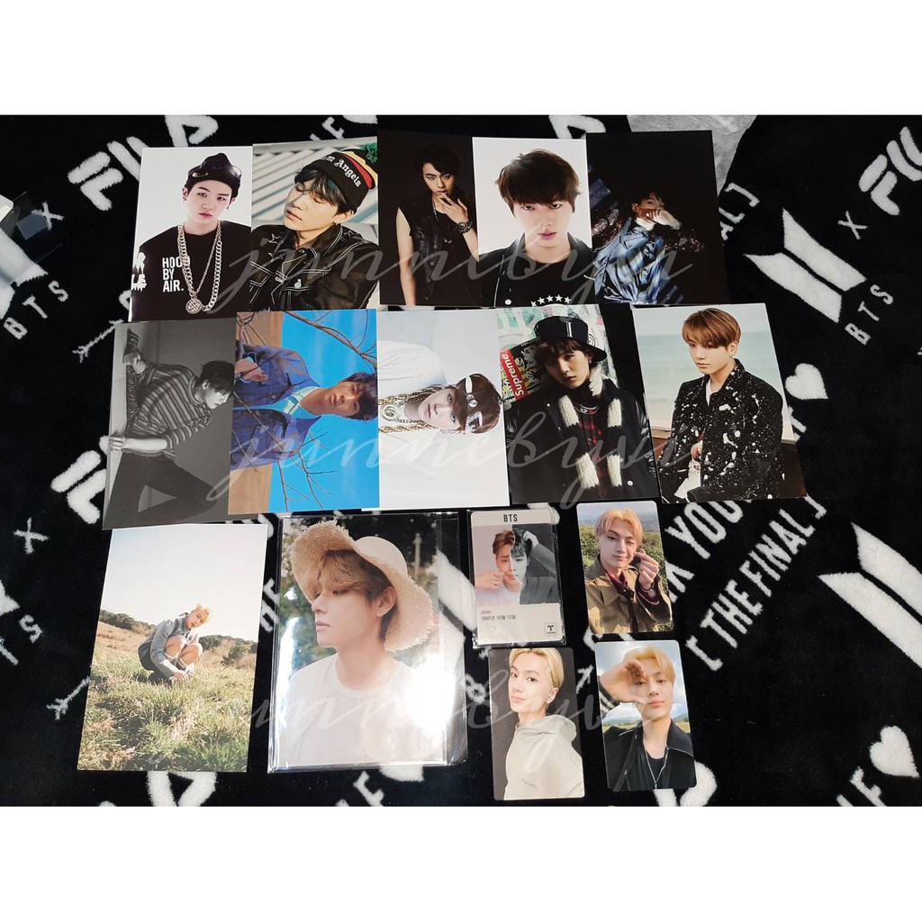 Photocard enhypen + Postcard armypedia