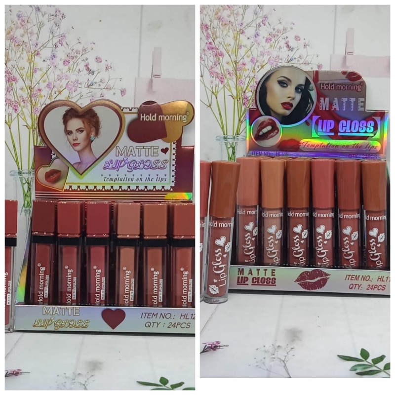 [ ECER ] LIPCREAM NUDE MATTE HOLD MORNING