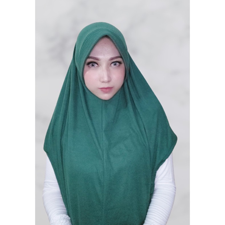 BERGO MARYAM PAD Hijab Instan Bahan Kaos Termurah