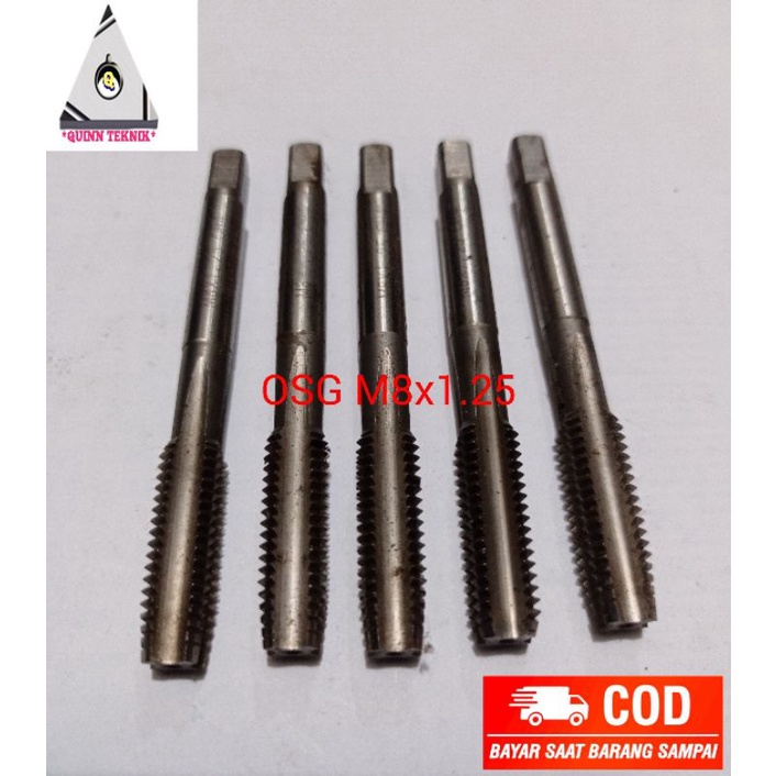 tap m8x1.25 pembuat drat baut 12 osg
