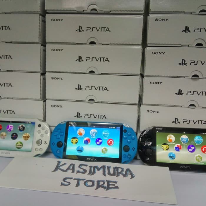 PS VITA SLIM ORI REF PAKET MEMORY 32GB FULL GAMES