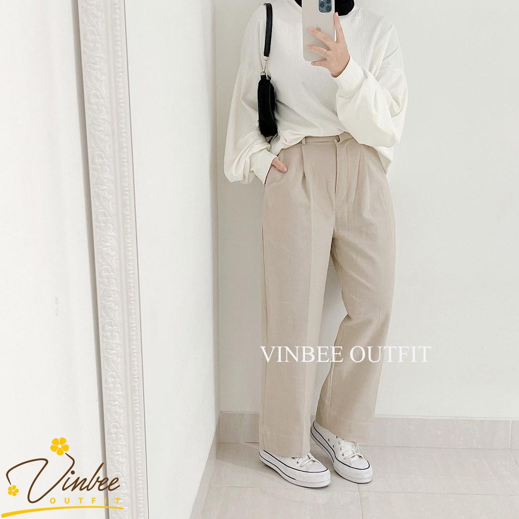 MELVA SLIT PANTS