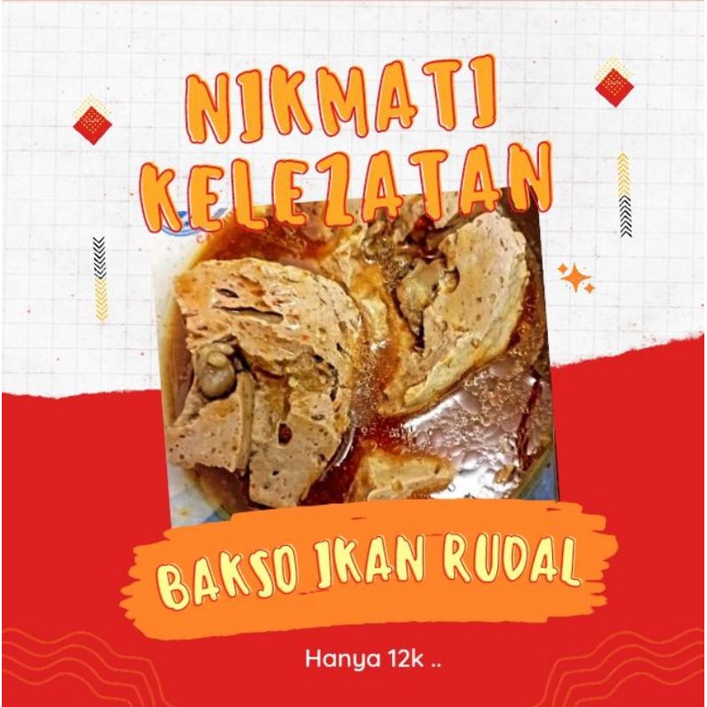 

Bakso ikan rudal sinar bahari