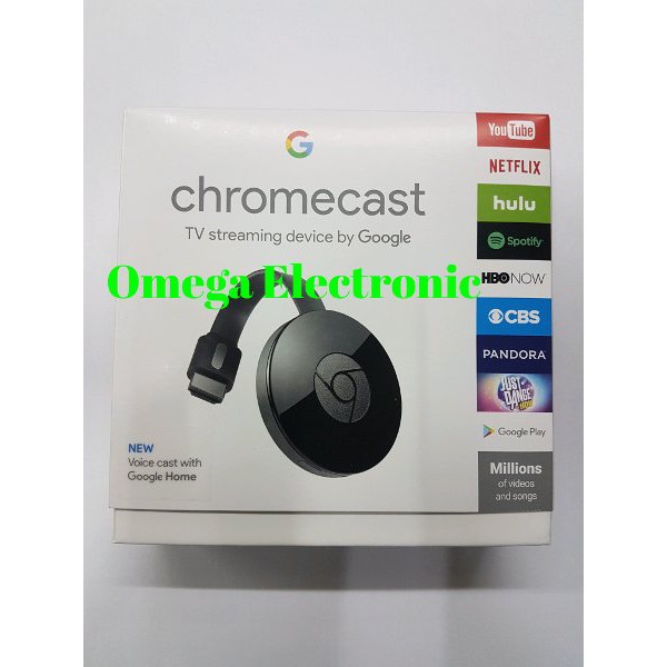 ORIGINAL Google Chromecast TV Streaming Alat Nonton HDMI Streaming Media