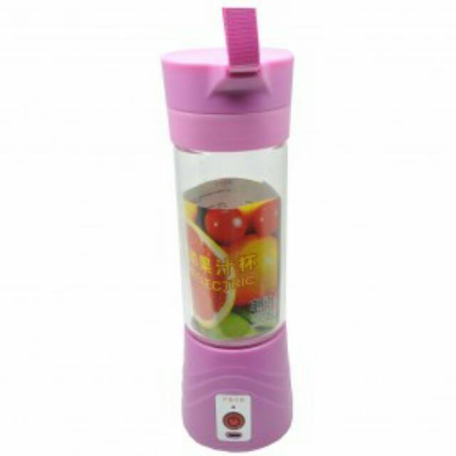 Blender Jus Portable 380ml - Pink