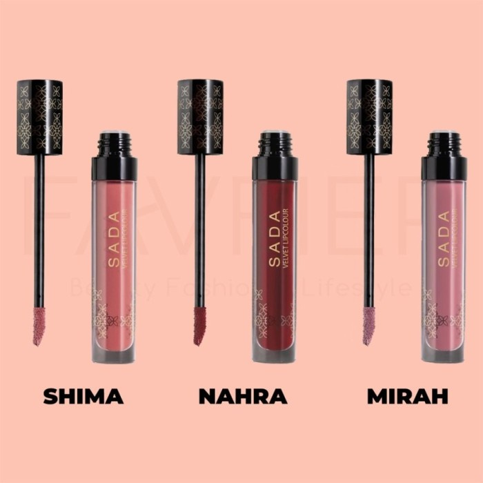 SADA Velvet Lip color BPOM