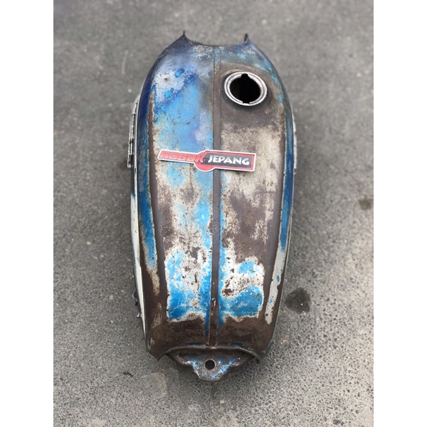 tangki Honda Cb125 original paint biru