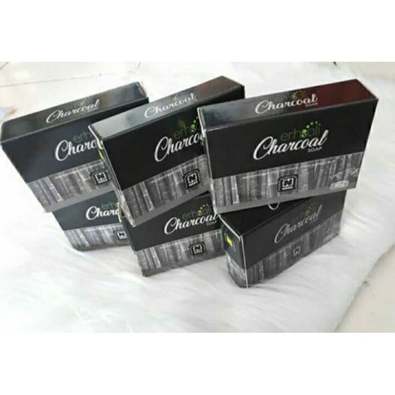 Erhsali Charcoal Soap / Sabun NASA Erhsali Charcoal Soap Original 100%