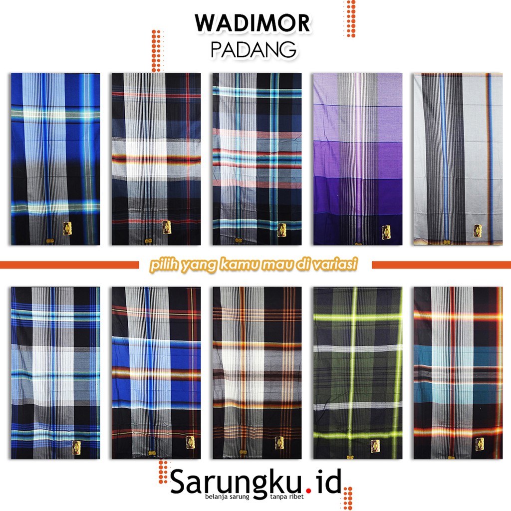 SARUNG WADIMOR MOTIF PADANG