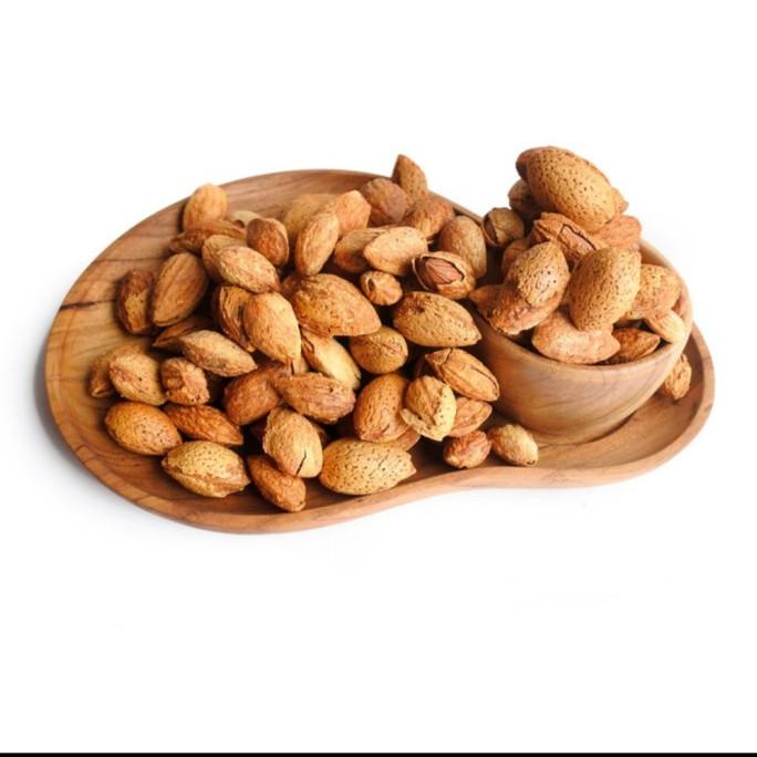 

(BISA COD) kacang almond untuk burung kakatua