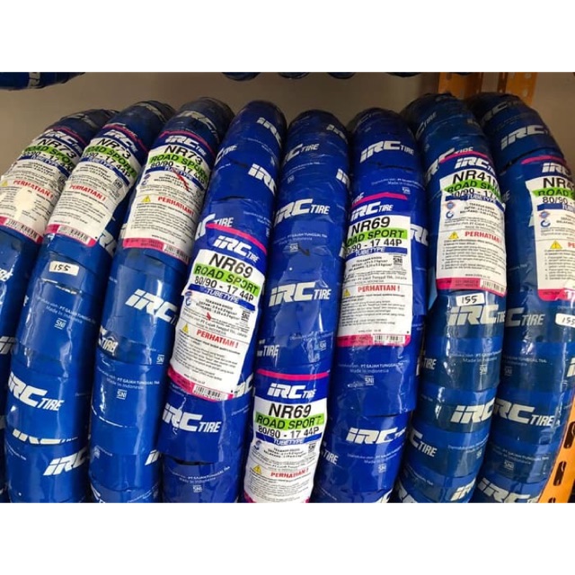 BAN LUAR MOTOR IRC 80/90-17 (NR 41M)