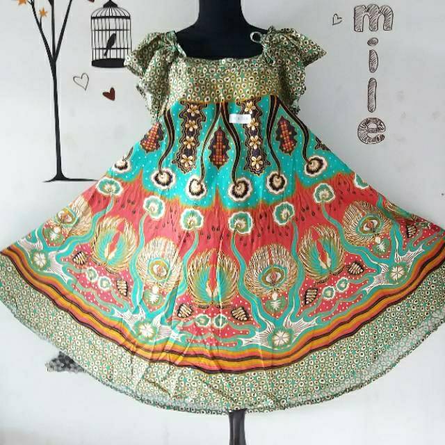 Daster Klok 17 Warna Tali Serut Pundak