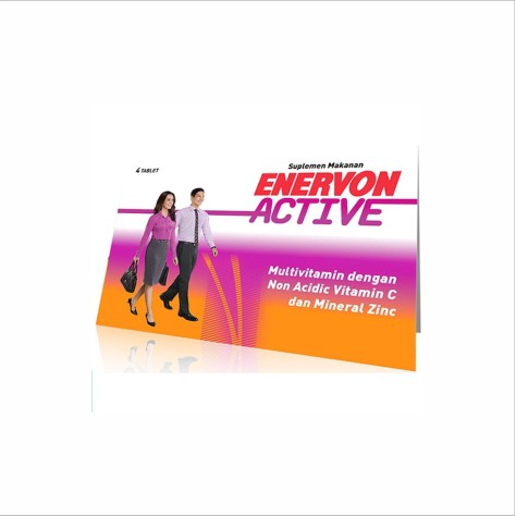 ENERVON C ACTIVE STRIP ISI 4 CAPS