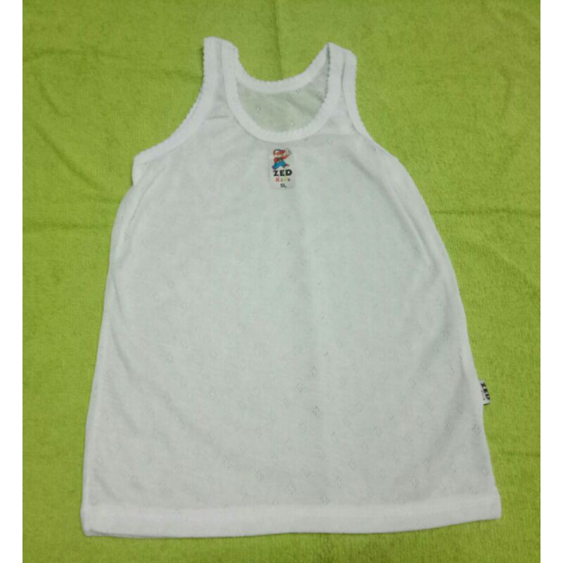 1 pcs Kaos singlet 4L 5L 6L anak anak 4 sampai 10 tahun / kaos dalam anak anak /kaos dalam satuan