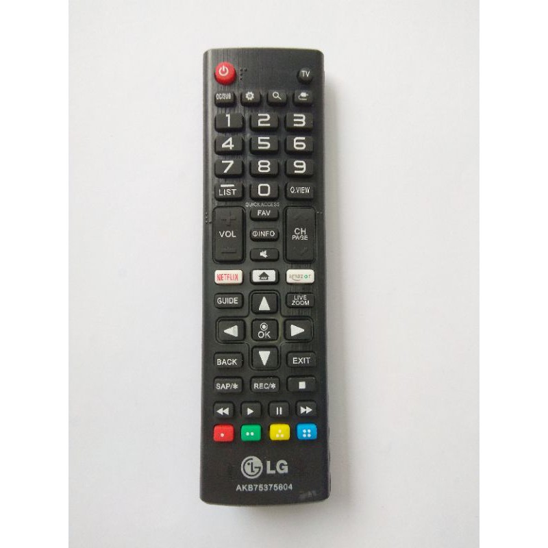 REMOT REMOTE SMART TV LED LG AKB75375604 ORIGINAL QUALITY NETFLIX