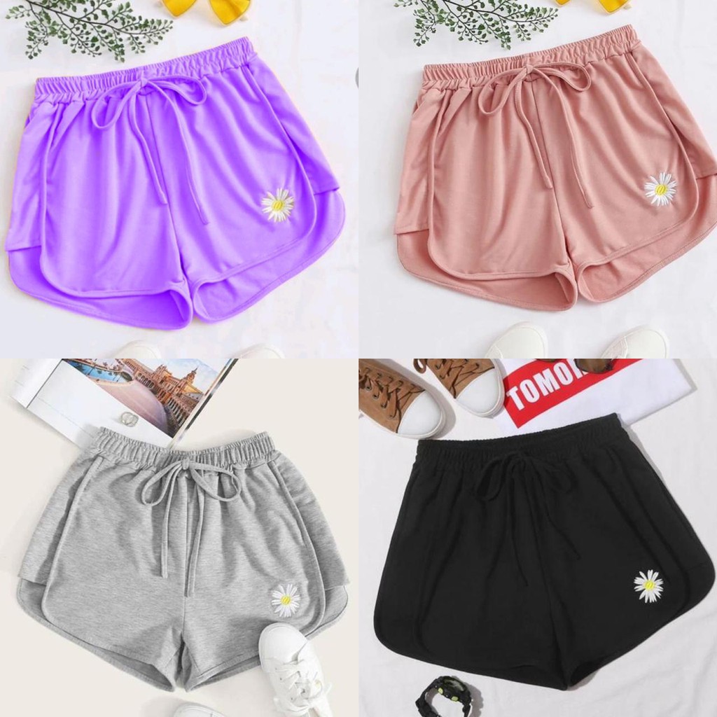 GFS YAMICA BABYTERRY EMBROIDERY HOTPANTS