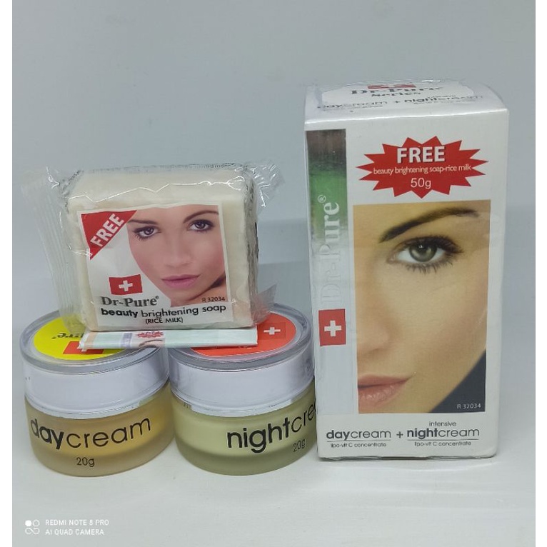 DR -PURE SERIES SET DAY&NIGHT+SABUN ASLI