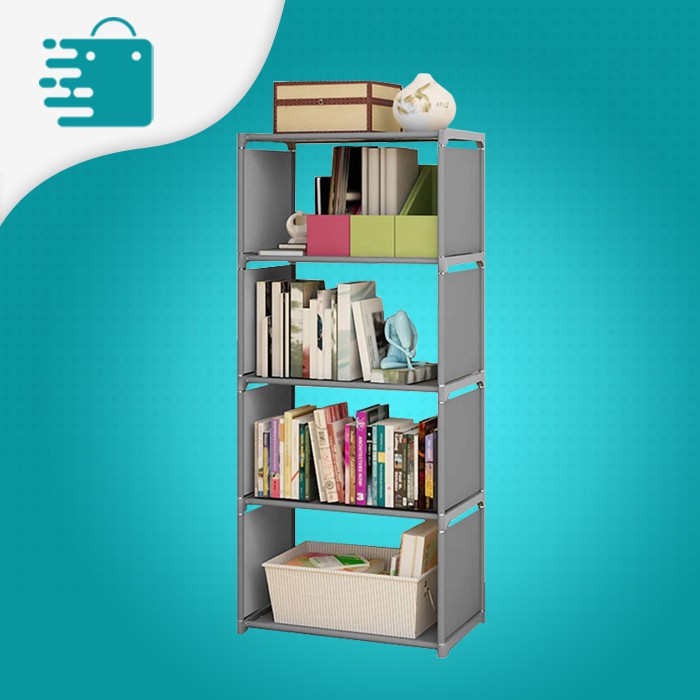 Lemari Pakaian Plastik Murah Almari Baju Anak Rak Baju Susun Bongkar Pasang Rak Buku Anak Rak Buku S