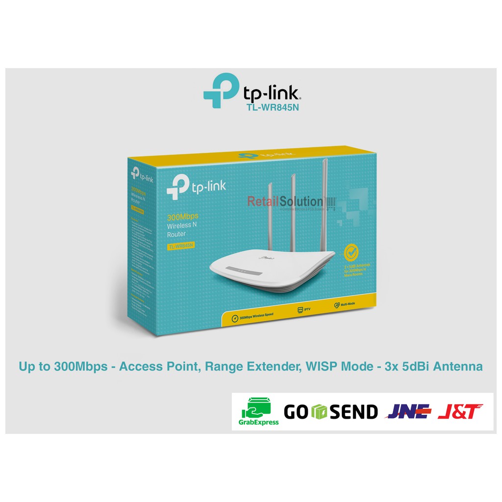 TP Link TL-WR845N 300Mbps Wireless N Router - Access Point Extender