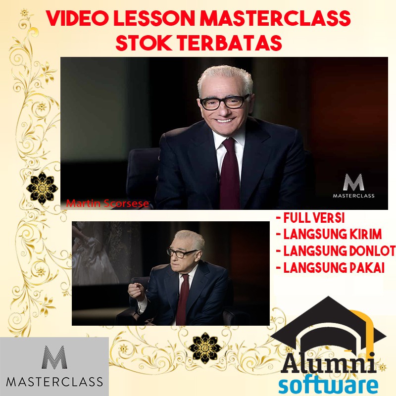 MasterClass Martin Scorsese - Teaches Filmmaking LIMITED EDITION