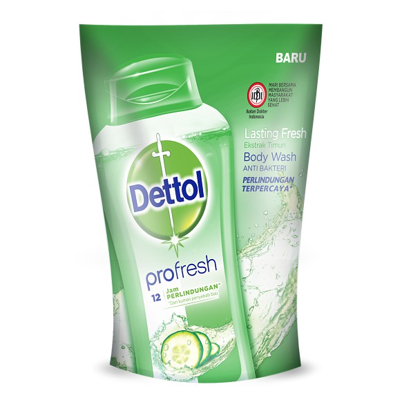 Dettol Bodywash 250gr Refill