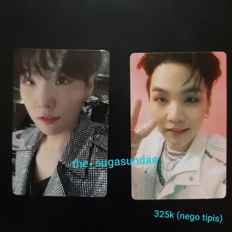 photocard pc Suga mots one concept book Route clue yoongi