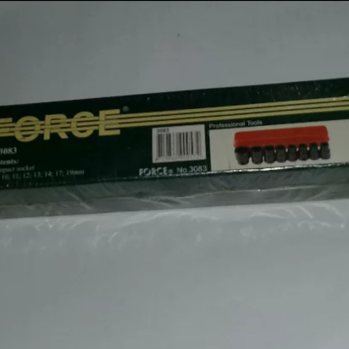 kunci sock impect set 8 pcs 3 l 8" Force impect socket 3083