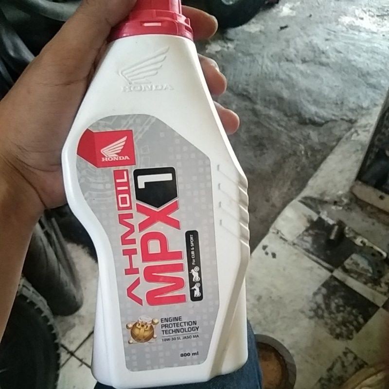 oli Honda mpx 1