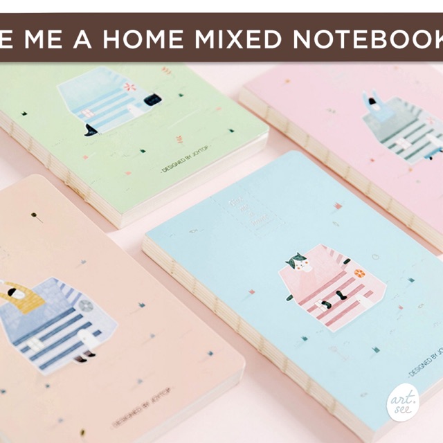 

Give Me A Home Mixed Notebook B6