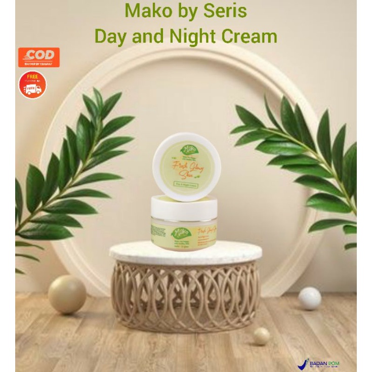 MAKO by SERIS Fresh Glowy Day and Night Cream