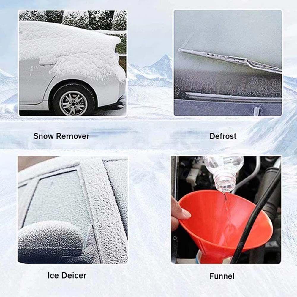 [Elegan] Sekop Salju Magic Cone Deicing Kaca Depan Mobil Ice Scraper Snow Brush Car Ice Scraper