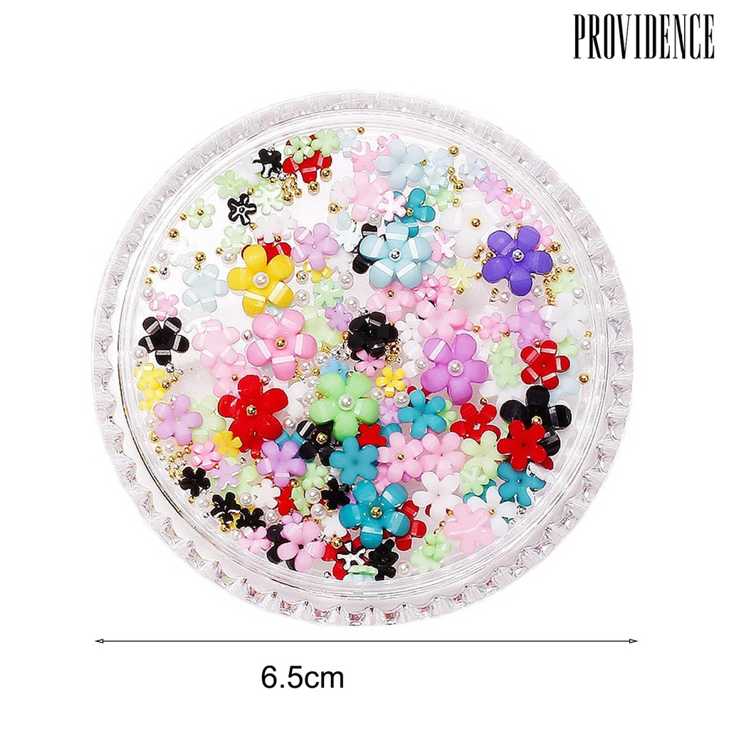 Ornamen Bunga 3D Bahan Resin Untuk Dekorasi Nail Art