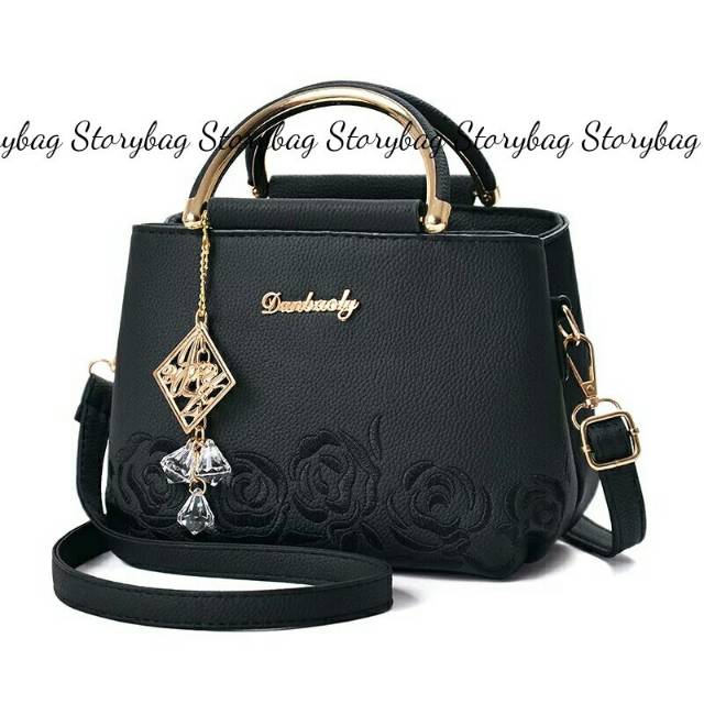 Tas Handbag 2ruang storybag / tas bunga bordier