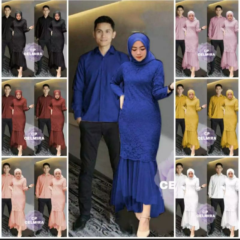Baju cauple Celmira (brukat cauple)