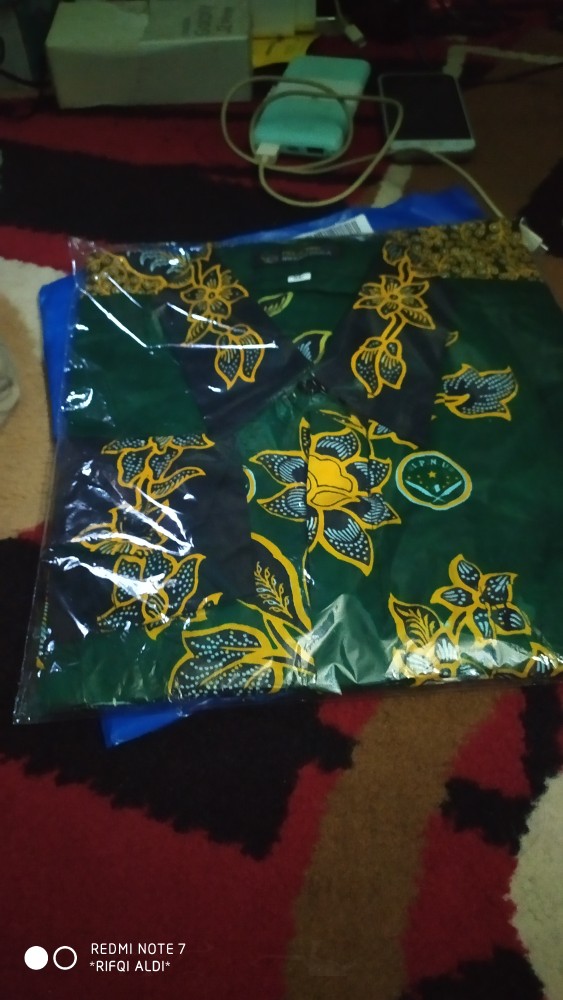 Kemeja Batik Ipnu Lengan Panjang Nasional Asli Batik Pekalongan
