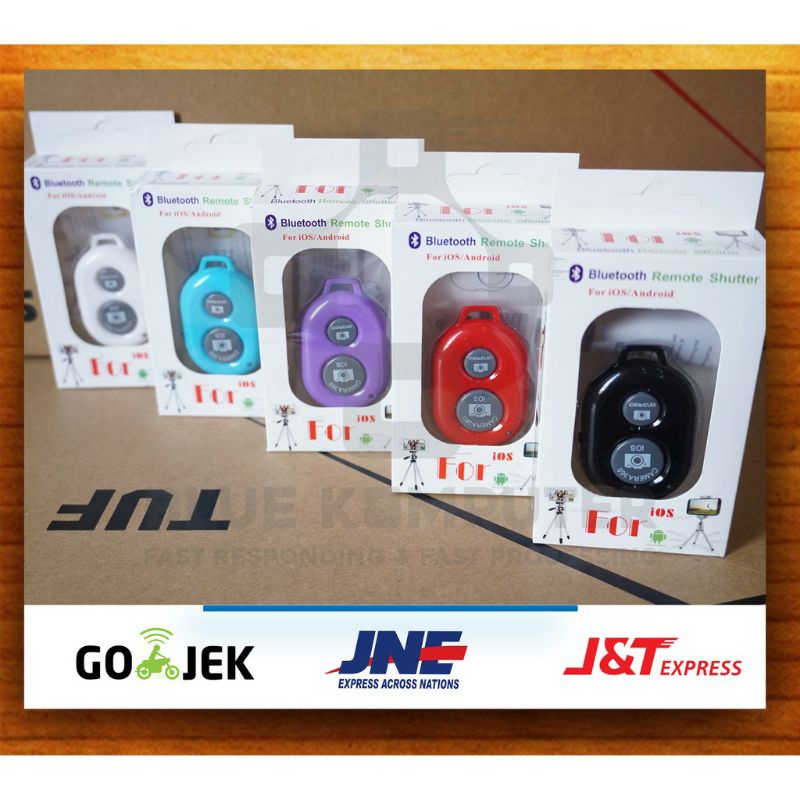 ISC - Remote Smartphone Bluetooth Remote Shutter Kamera Android IOS - Bulat