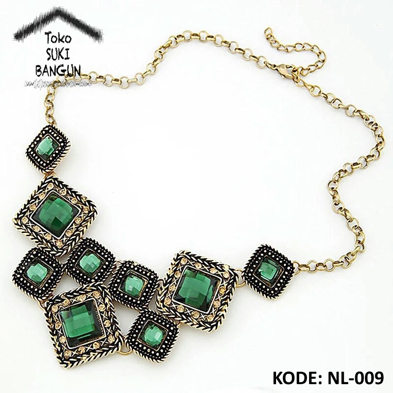 NL-009 Kalung Wanita Fashion Aksesoris Necklace Women Pendant Bohemia