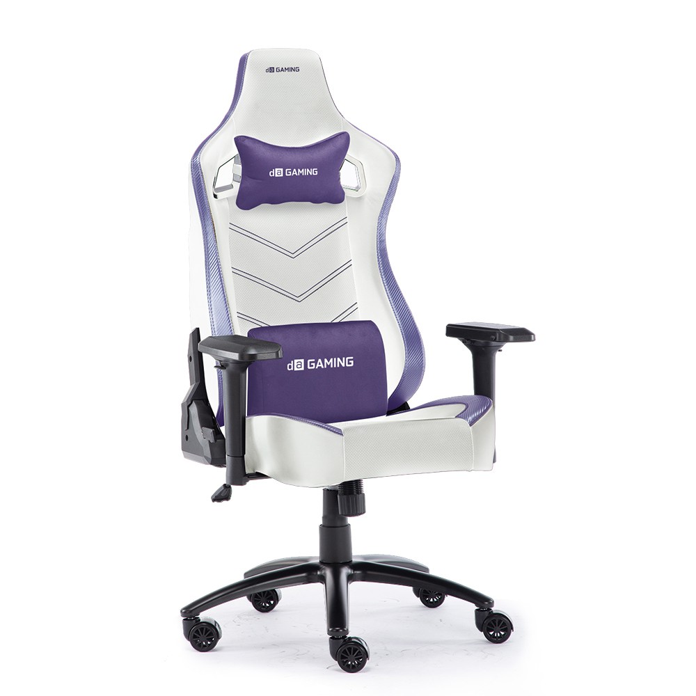  Kursi  Gaming  Digital  Alliance  Throne  160 White Purple 