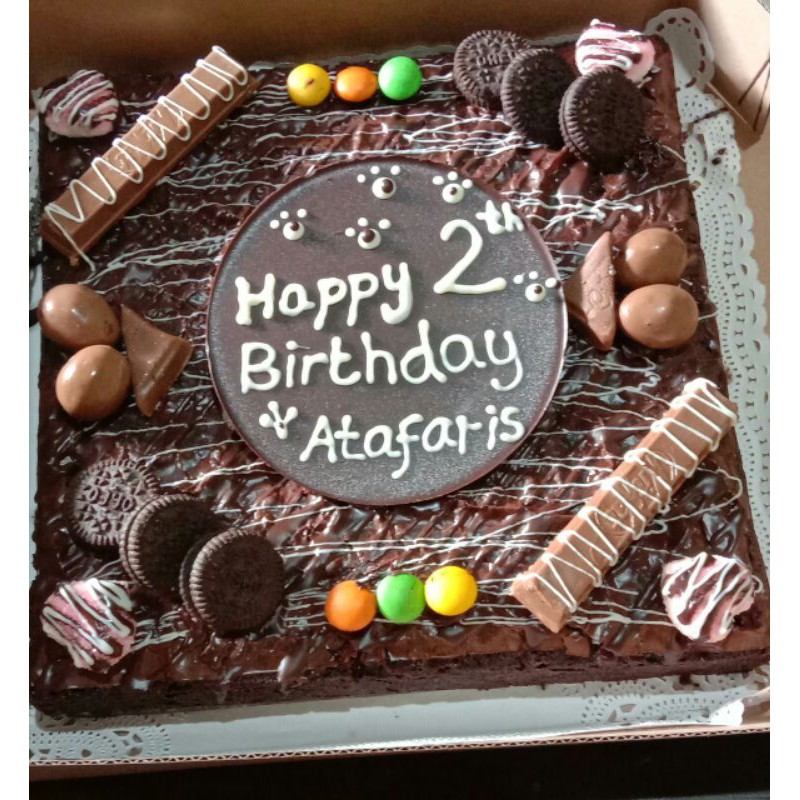 

Brownies Ulang Tahun