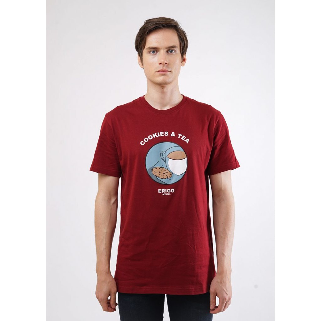 

Erigo T-shirt Cookies Maroon