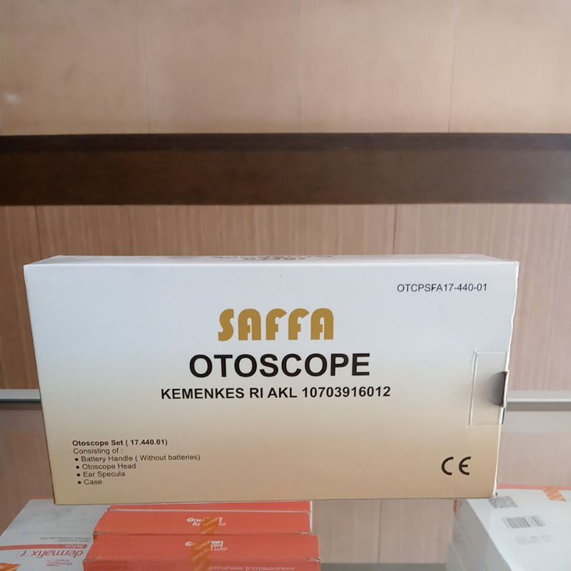 Otoscope gagang stainless saffa marwa