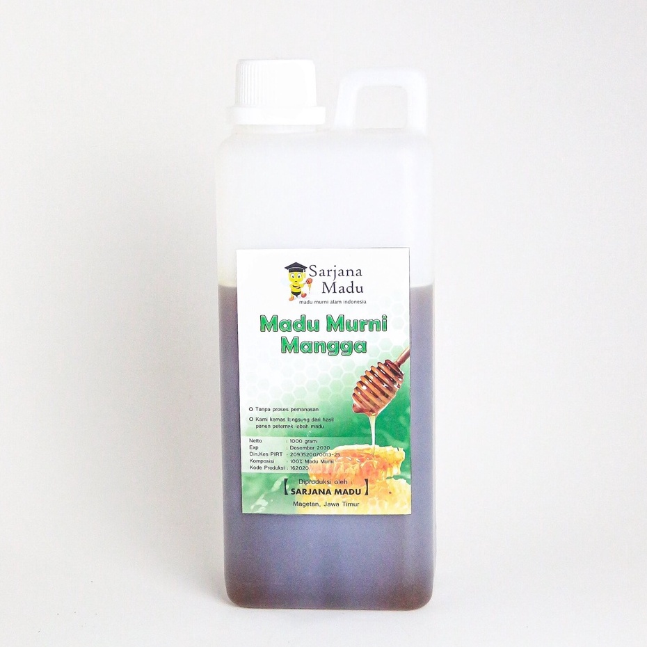 

Madu Murni Nektar Mangga 1 Kg Sarjana Madu - Madu Murni Asli 100%