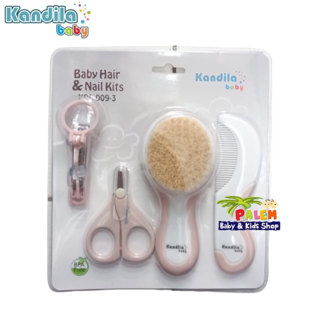 Kandila Baby Hair &amp; Nail Kits /sisir set KDL009-3