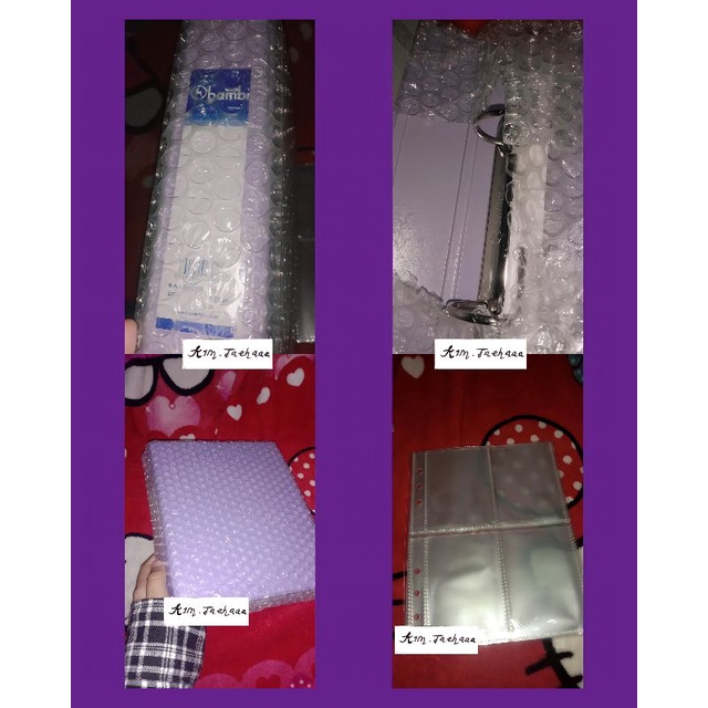 

binder photocard / pc bambi ukuran A5 + 10 sleeve 4p ukuran A5