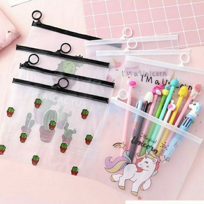 

Pouch Transparan Multifungsi | Pouch Sinking Funds | Tempat Pensil Transparan