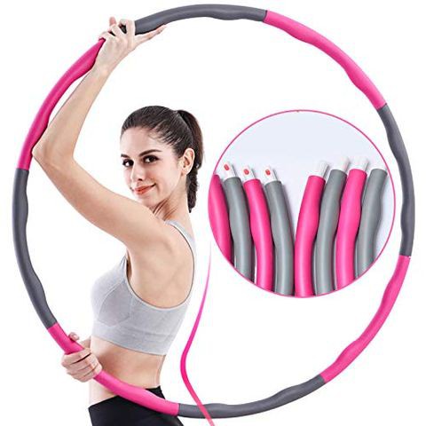 PROMO Alat Olahraga Fitnes  Hula Hoop Free Tali Skipping Alat Pengecil Pinggang -Termurah