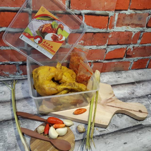 

Ayam Legendaris siap Masak isi 4 bakar dan Goreng