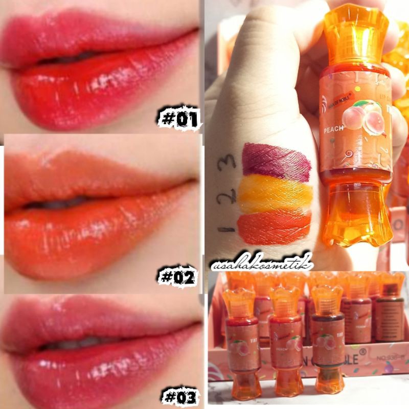 PROMO 3PCS LIP TINT CANDY JUICY PEACH IMAN OF NOBLE NO.936-B