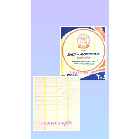 

kertas Lebel-kecil*