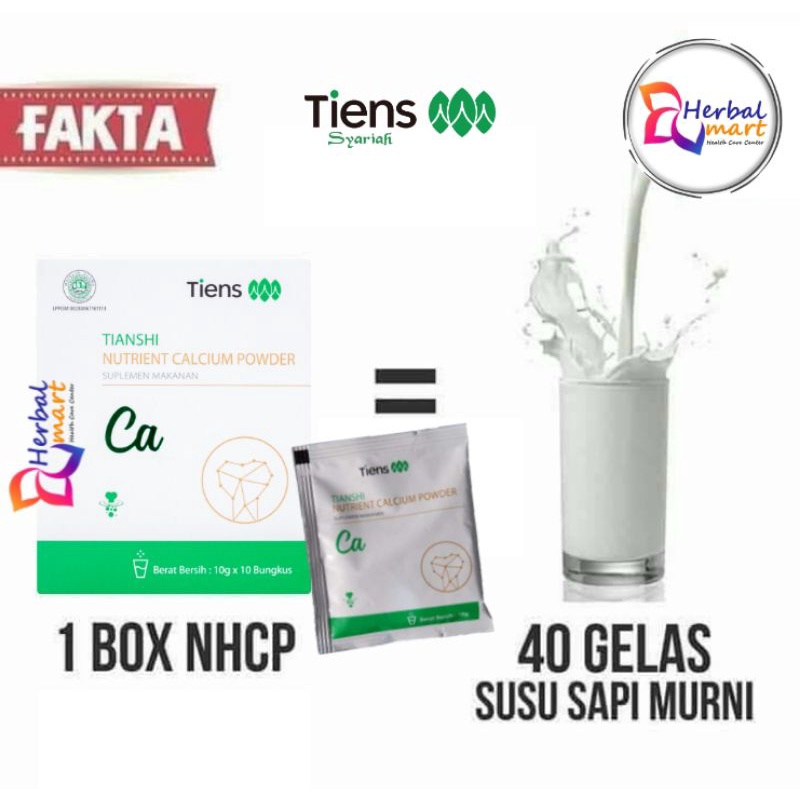 KALSIUM TIENS UNTUK OSTEOPOROSIS & PATAH TULANG / HERBAL MART TIENS